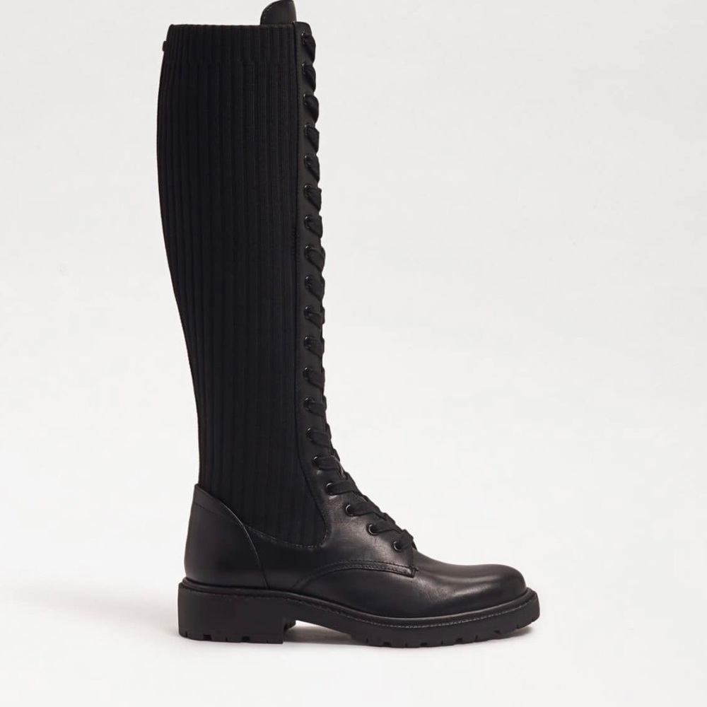 Lila Lace Up Tall Boot Sam Edelman - Picture 2 of 6